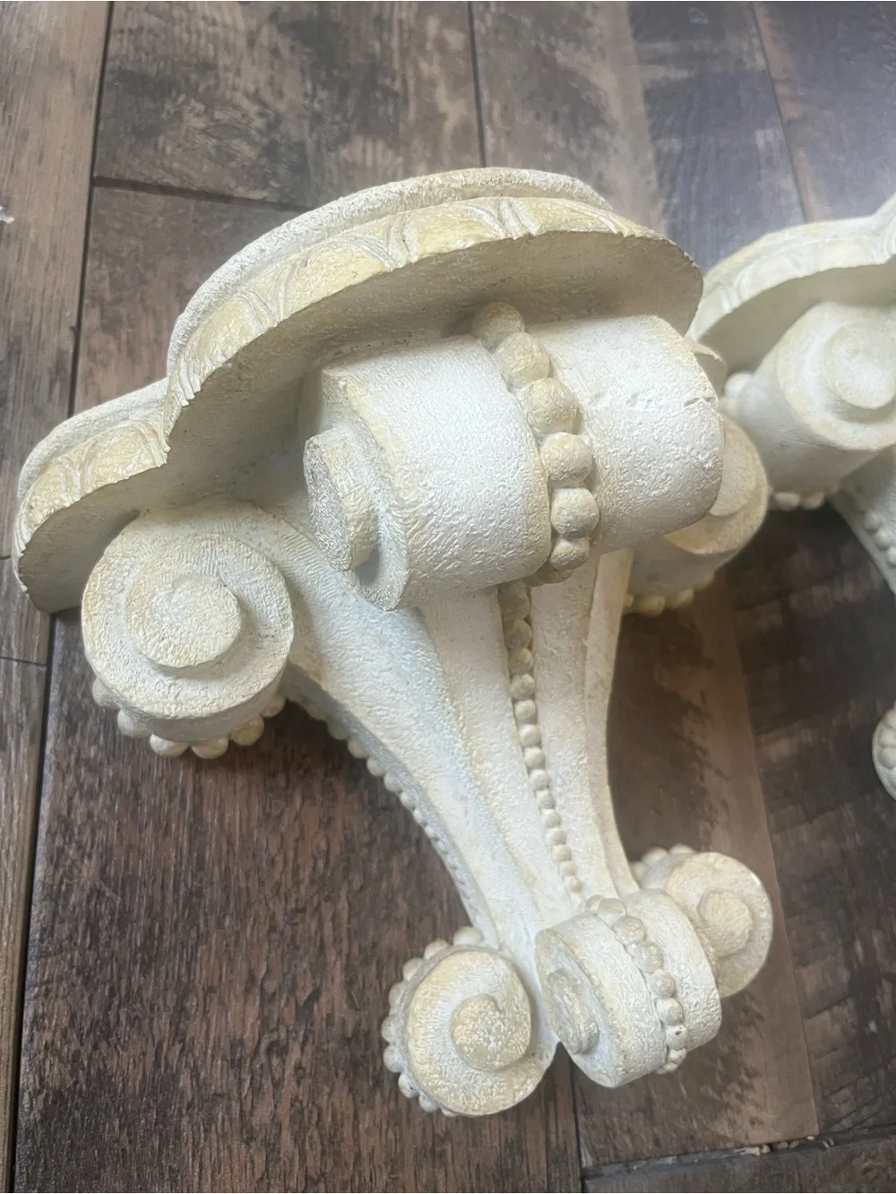 Vintage Wall Corbels, antique, shabby chic shelves